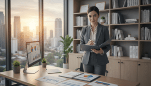 Selbst ist die Frau in der Vorsorgeplanung