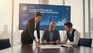 Vorsorge für Führungskräfte: Unterstützungskasse, Pensionskasse